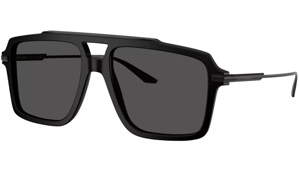 Dolce & Gabbana DG4477 (252587) 56 | Unisex Mat Siyah Güneş Gözlüğü